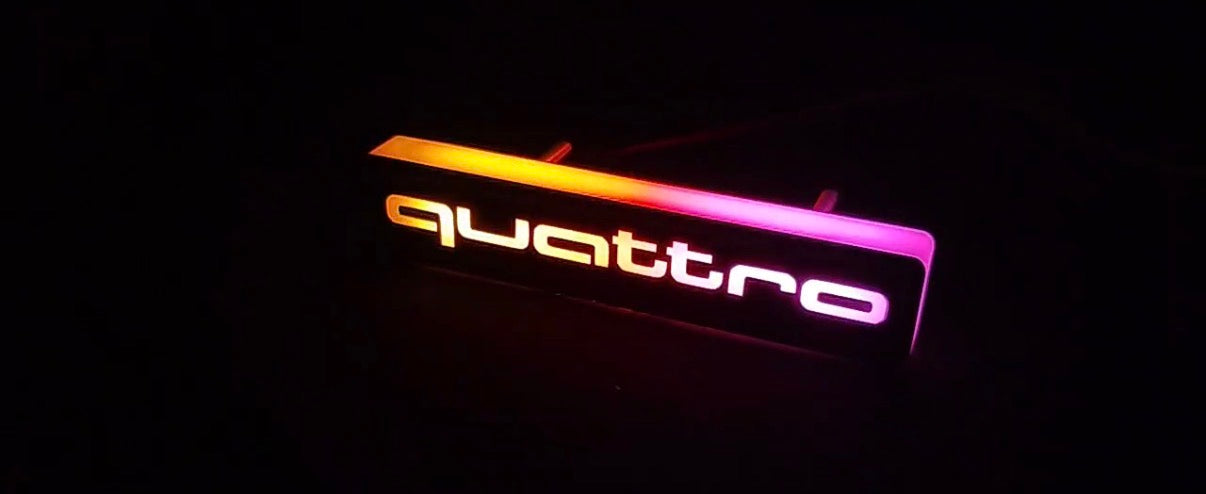 Quattro RGB badge
