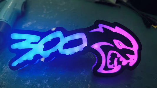 SRT hellcat 300 badge