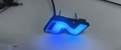 N RGB badge