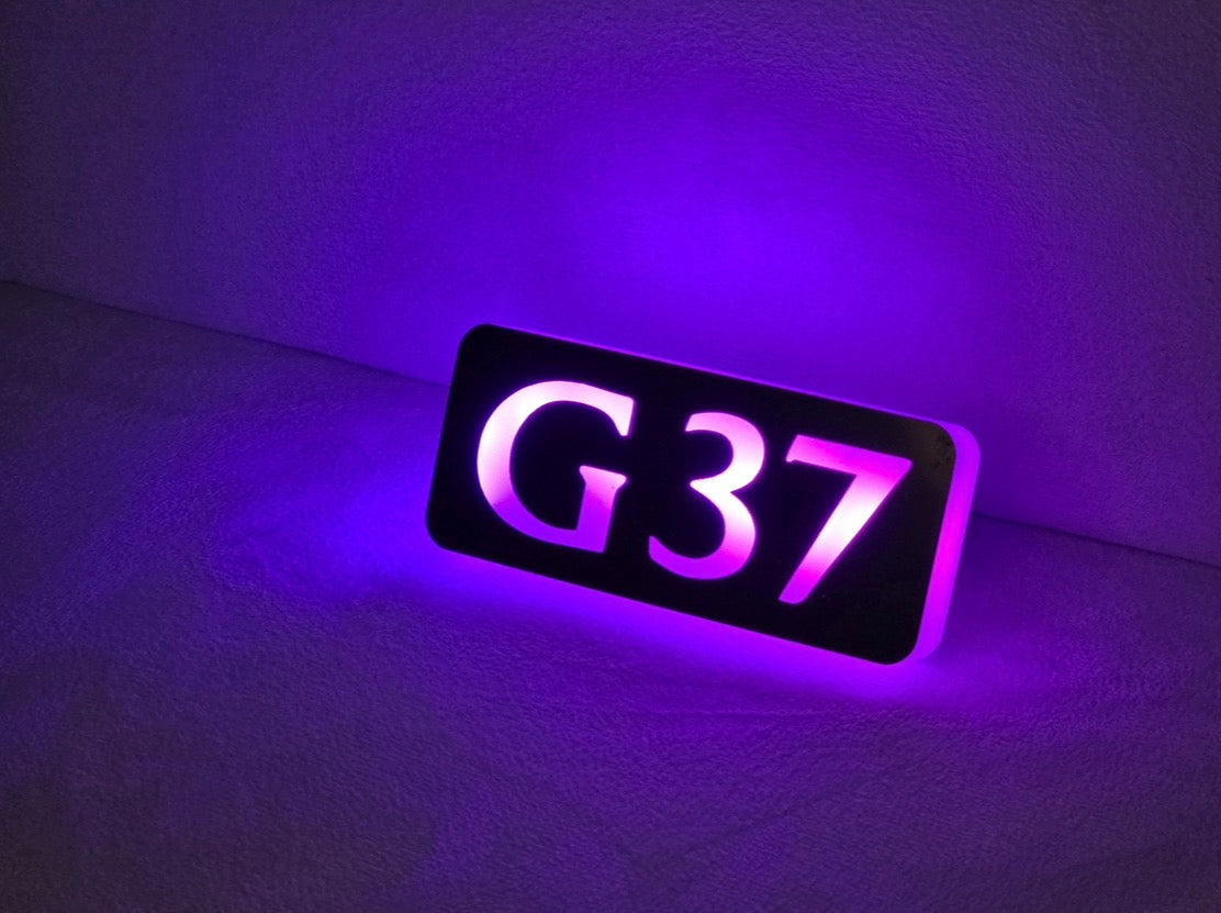 G37 RGB badge
