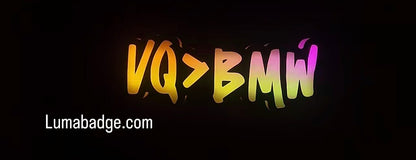VQ>BMW RGB badge