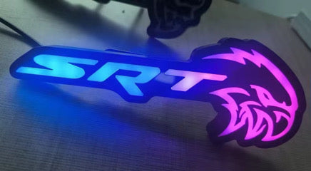 SRT eagle RGB badge