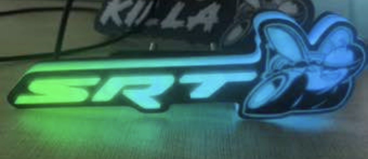 SRT bee RGB badge for scatpack