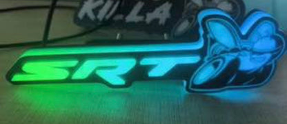 SRT bee RGB badge for scatpack