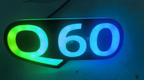 Q60 RGB badge