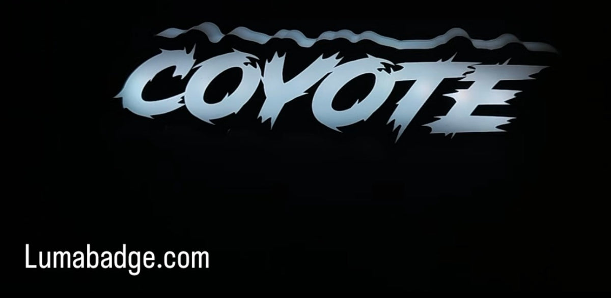 Coyote RGB badge