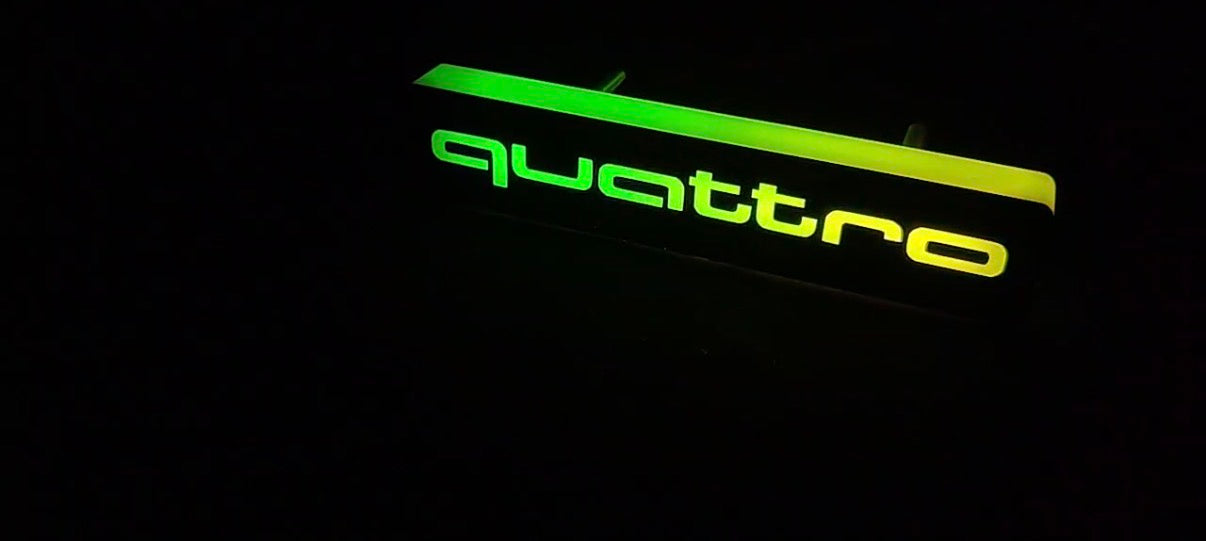 Quattro RGB badge