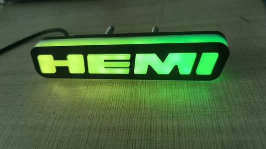 Hemi RGB badge