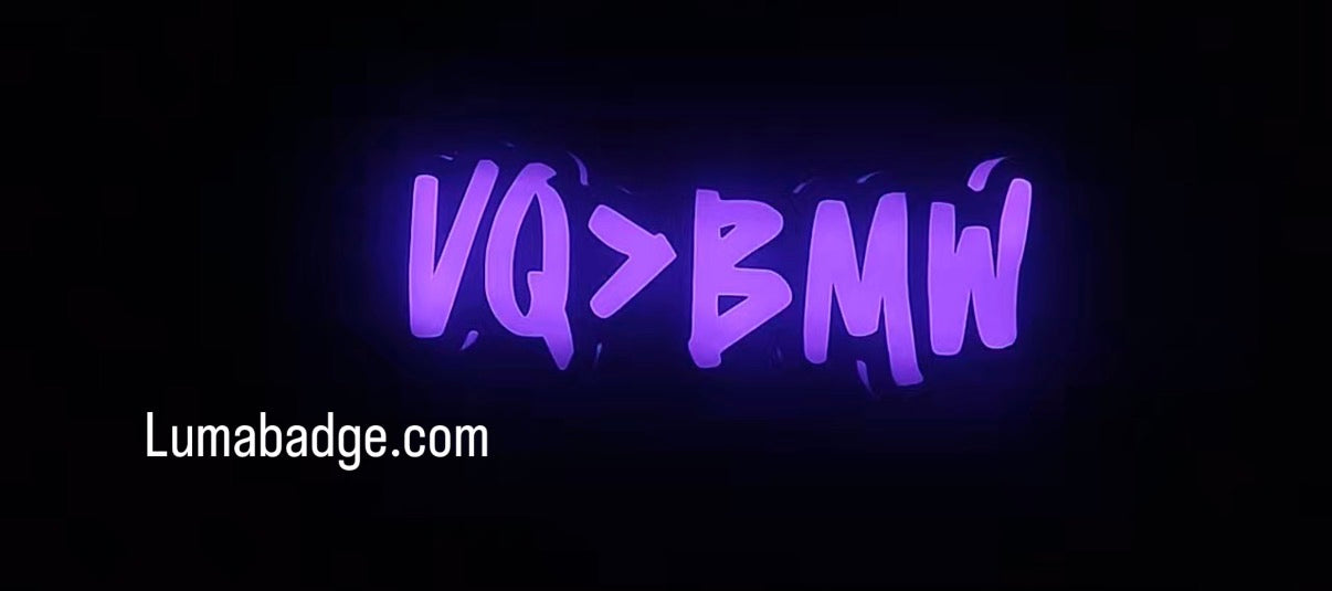 VQ>BMW RGB badge