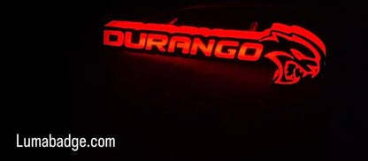 Durango hellcat RGB badge