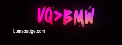 VQ>BMW RGB badge