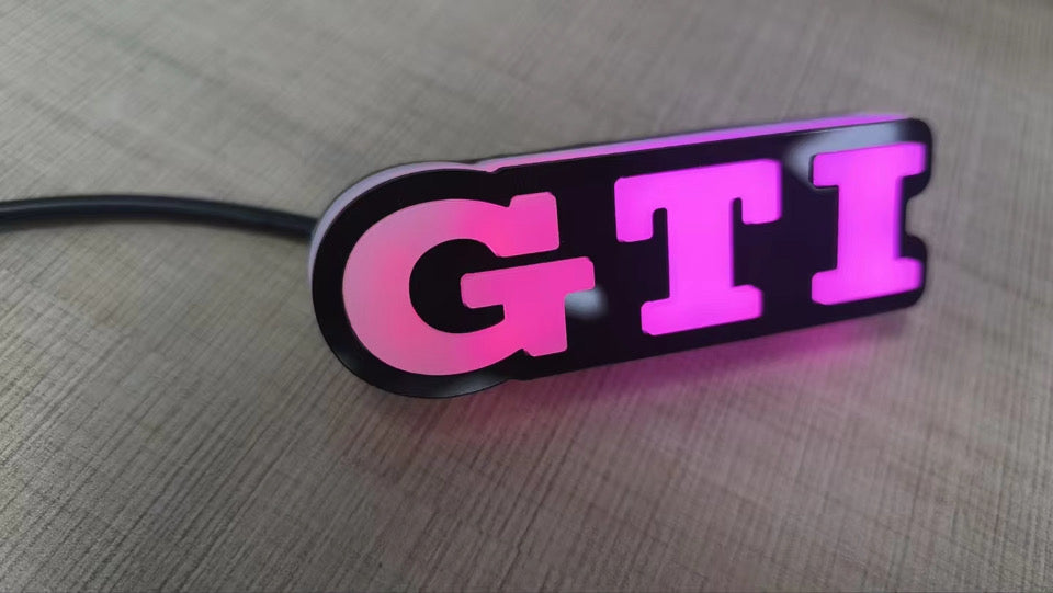 GTI RGB badge
