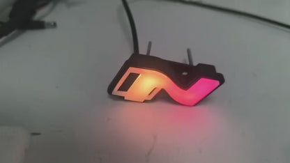 N RGB badge
