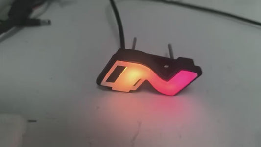 N RGB badge