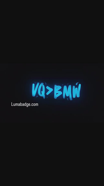 VQ>BMW RGB badge
