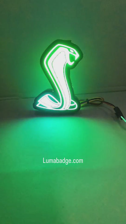 Shelby snake RGB badge