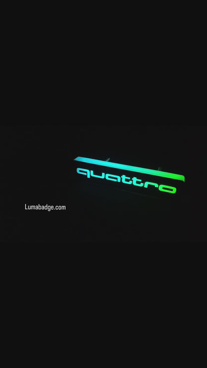 Quattro RGB badge